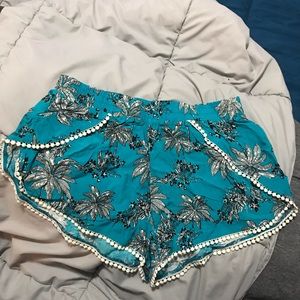 Iris shorts with print